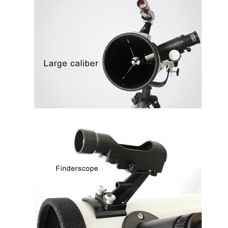 Visionking High Quality Astronomy (700/76mm) 3 inch Telescope Newtonian Reflector Astronomical Space Telescope - Monocular Binoculars by VISIONKING | Online Shopping UK | buy2fix