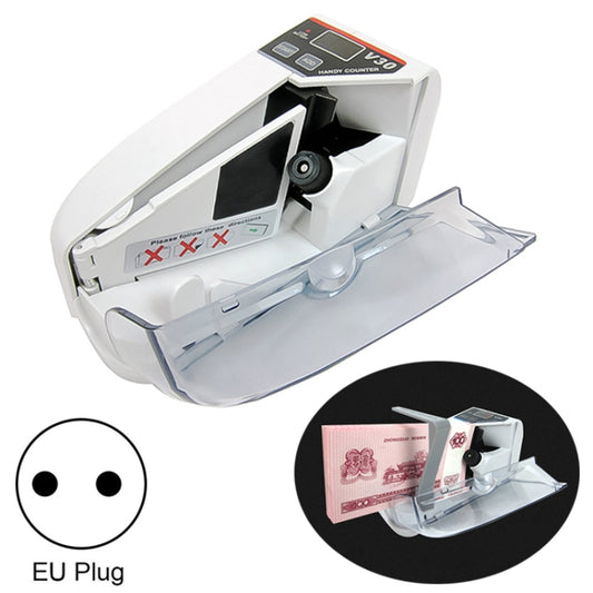 V30 Mini Portable Multi Paper Currency Counting Money Counter, EU Plug - Others by buy2fix | Online Shopping UK | buy2fix