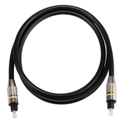 1m OD6.0mm Nickel Plated Metal Head Toslink Male to Male Digital Optical Audio Cable - Audio Optical Cables by buy2fix | Online Shopping UK | buy2fix