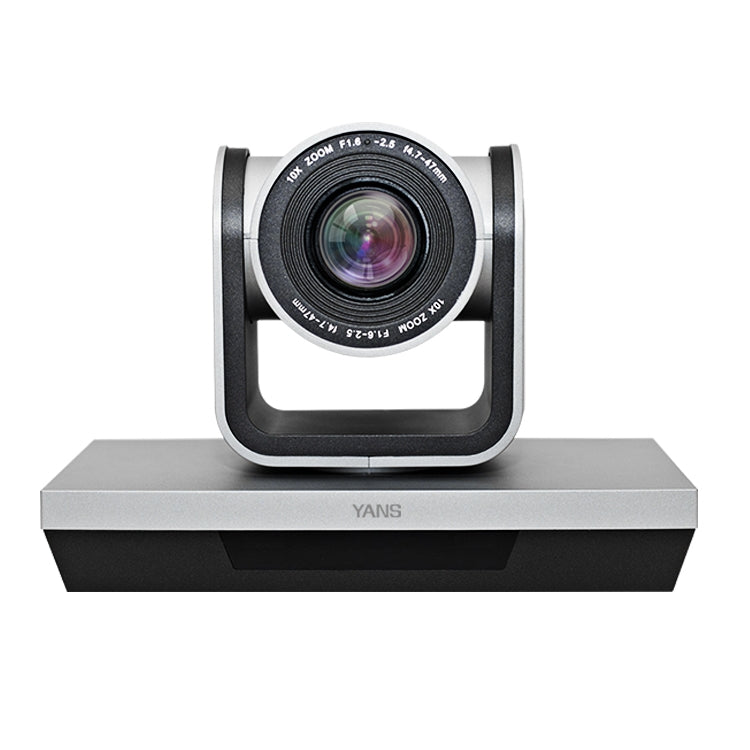 YANS YS-H20U USB HD 1080P Wide-Angle Video Conference Camera with Remote Control, US Plug(Grey) - HD Camera by YANS | Online Shopping UK | buy2fix
