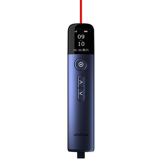 ASiNG A9 128MB Red Light Multifunctional PPT Touch Laser Page Turning Pen Wireless Presenter(Blue) -  by ASiNG | Online Shopping UK | buy2fix