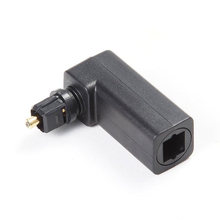 EMK 360 Degree Male to Female Conversion Head Optical Fiber Adapter Audio Adapter - Adapter by EMK | Online Shopping UK | buy2fix