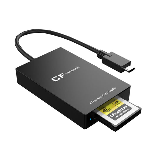 Rocketek CR315 USB3.1 Gen2 Type-C CFexpress Type B Card Reader(Black) -  by ROCKETEK | Online Shopping UK | buy2fix