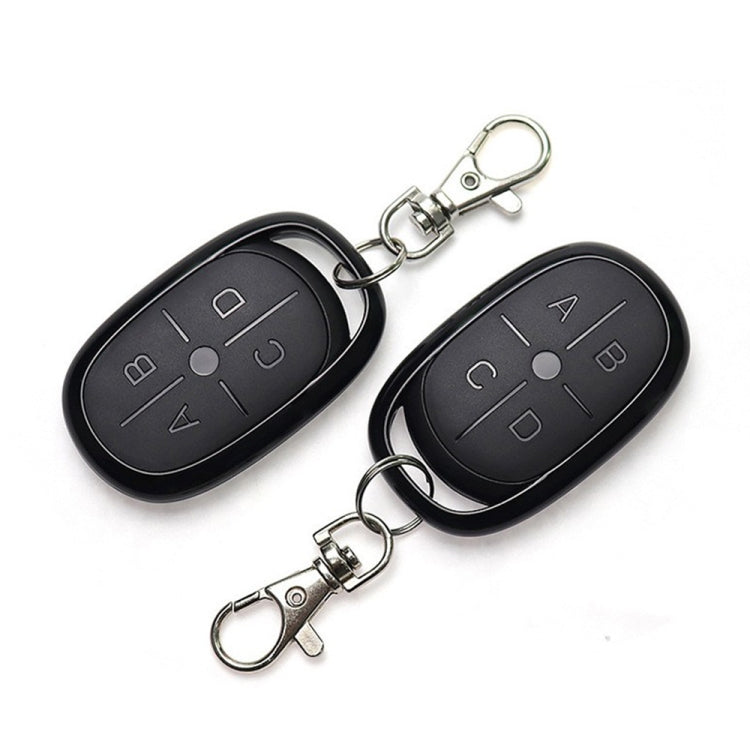 433MHZ 4-button Letter Style Wireless Copy Style Electric Barrier Garage Door Battery Car Key Remote Controller - Consumer Electronics by buy2fix | Online Shopping UK | buy2fix
