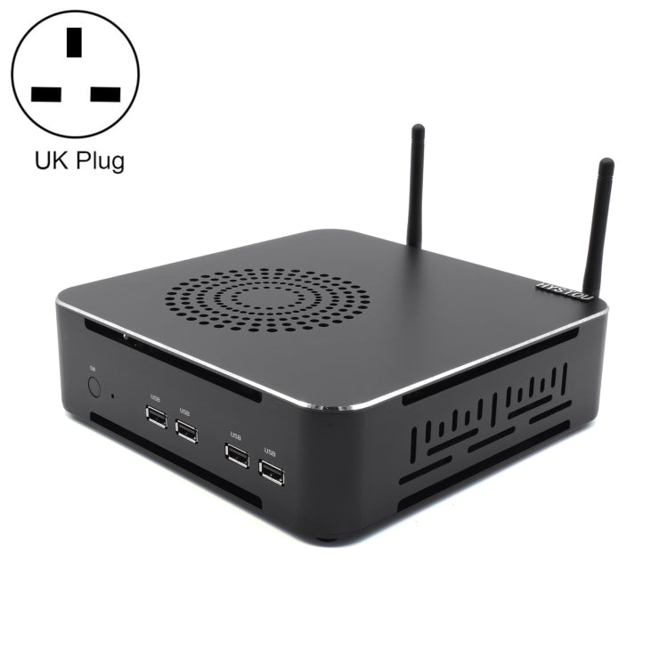 HYSTOU M7 Windows 7/8/10 / Linux System Mini PC, Intel Core i7-11700 Octa-core 16M Cache up to 4.9GHz, 64GB RAM+1TB SSD, UK Plug - Windows Mini PCs by HYSTOU | Online Shopping UK | buy2fix