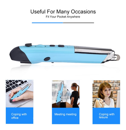 PR-08 6-keys Smart Wireless Optical Mouse with Stylus Pen & Laser Function (Blue) - Computer & Networking by buy2fix | Online Shopping UK | buy2fix