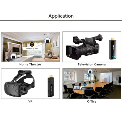 Measy W2H MAX FHD 1080P 3D 60Ghz Wireless Video Transmission HD Multimedia Interface Extender Receiver And Transmitter, Transmission Distance: 30m(AU Plug) - Set Top Box & Accessories by Measy | Online Shopping UK | buy2fix