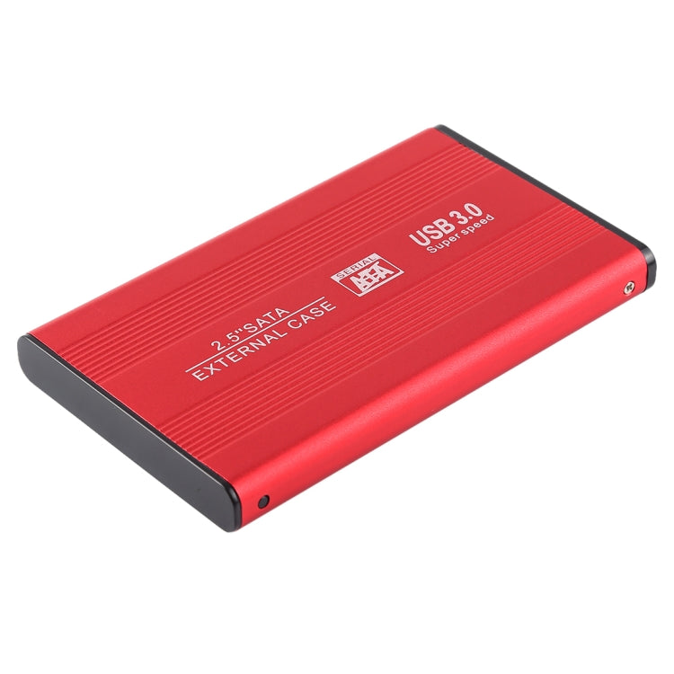 Richwell SATA R2-SATA-250GB 250GB 2.5 inch USB3.0 Super Speed Interface Mobile Hard Disk Drive(Red) - External Hard Drives by buy2fix | Online Shopping UK | buy2fix