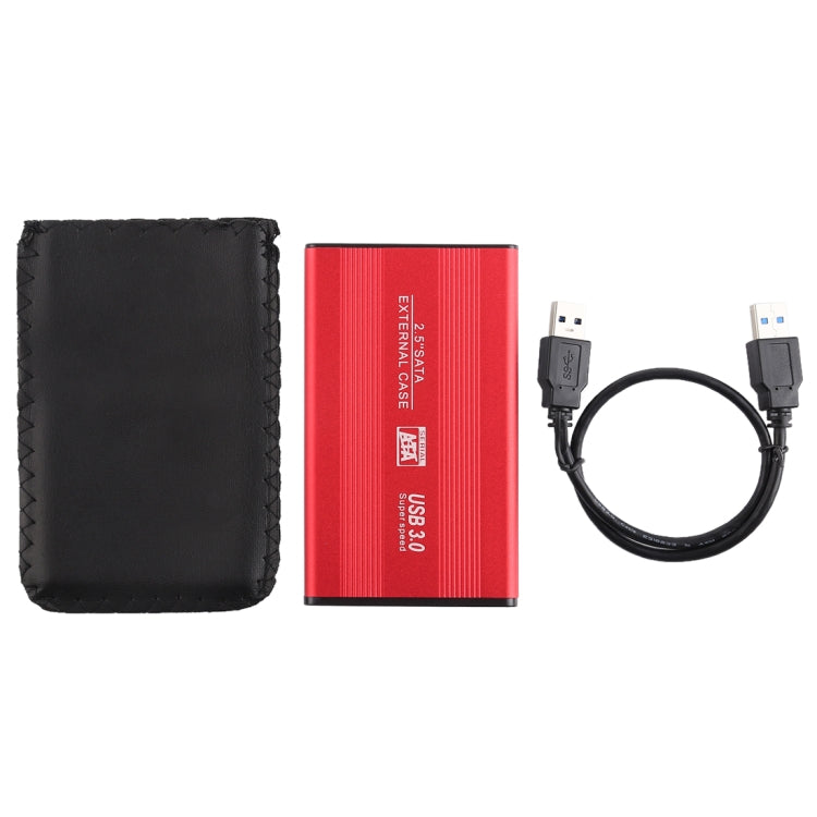 Richwell SATA R2-SATA-250GB 250GB 2.5 inch USB3.0 Super Speed Interface Mobile Hard Disk Drive(Red) - External Hard Drives by buy2fix | Online Shopping UK | buy2fix