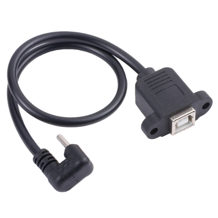 USB-C / Type-C Male to B-type Square Print Port Female Connector Cable - Computer & Networking by buy2fix | Online Shopping UK | buy2fix