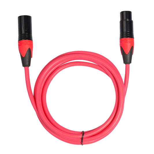 XRL Male to Female Microphone Mixer Audio Cable, Length: 3m (Red) - Consumer Electronics by buy2fix | Online Shopping UK | buy2fix