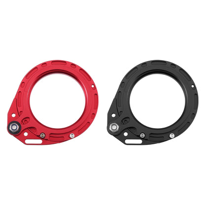 PULUZ Aluminum Alloy 67mm to 67mm Swing Wet-Lens Diopter Adapter Mount for DSLR Underwater Diving Housing(Red) - Camera Accessories by PULUZ | Online Shopping UK | buy2fix