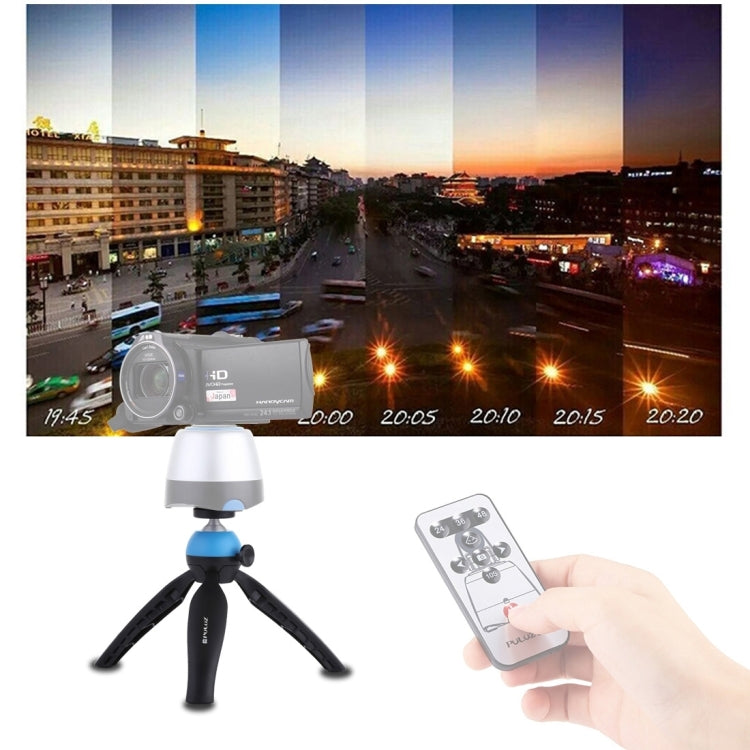 PULUZ Pocket Mini Tripod Mount with 360 Degree Ball Head for Smartphones, GoPro, DSLR Cameras(Blue) - Tripods by PULUZ | Online Shopping UK | buy2fix