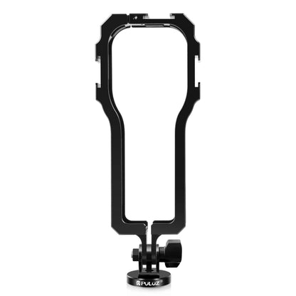 PULUZ Protective Cage Rig Housing Frame with Cold Shoe for Insta360 ONE RS 1-Inch 360 Edition(Black) - Mount & Holder by PULUZ | Online Shopping UK | buy2fix