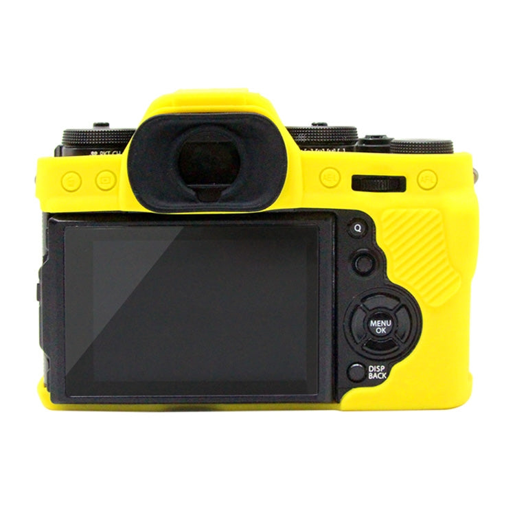 PULUZ Soft Silicone Protective Case for FUJIFILM XT3(Yellow) - Camera Accessories by PULUZ | Online Shopping UK | buy2fix