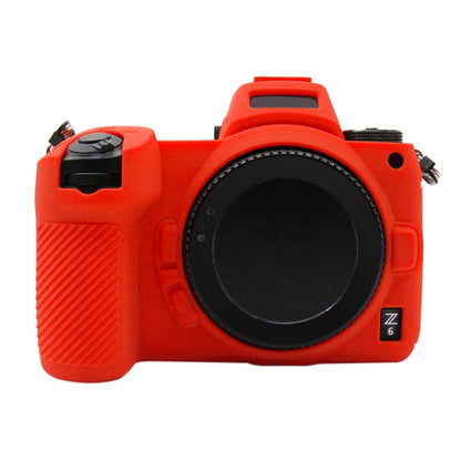 PULUZ Soft Silicone Protective Case for Nikon Z6 / Z7(Red) - Camera Accessories by PULUZ | Online Shopping UK | buy2fix