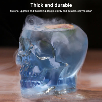 Crystal Skull Head Vodka Whiskey Shot Glass(Transparent) - Home & Garden by buy2fix | Online Shopping UK | buy2fix