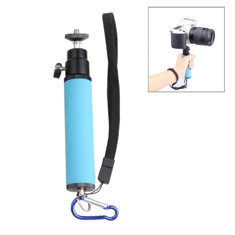 LED Flash Light Holder Sponge Steadicam Handheld Monopod with Gimbal for SLR Camera(Blue) - Camera Accessories by buy2fix | Online Shopping UK | buy2fix