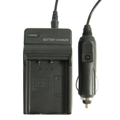 Digital Camera Battery Charger for CASIO CNP20/ PREN/ DM5370(Black) - Battery Car Charger by buy2fix | Online Shopping UK | buy2fix