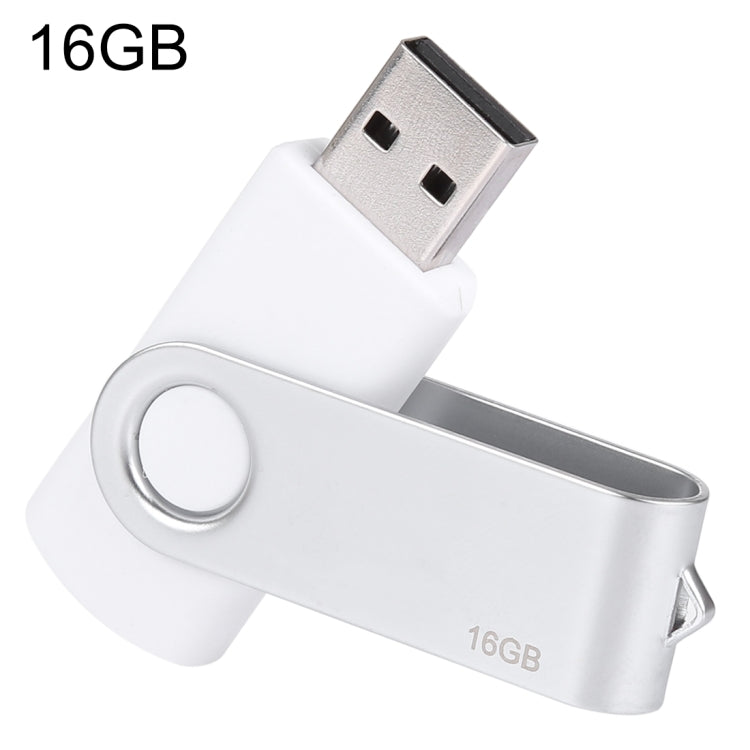 16GB Twister USB 2.0 Flash Disk(White) - USB Flash Drives by buy2fix | Online Shopping UK | buy2fix