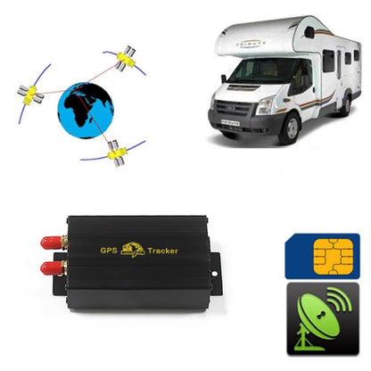 103B GSM / GPRS / GPS Vehicle Tracking System, Support TF Card Memory, Band: 850 / 900 / 1800 / 1900Mhz - Car Tracker by buy2fix | Online Shopping UK | buy2fix