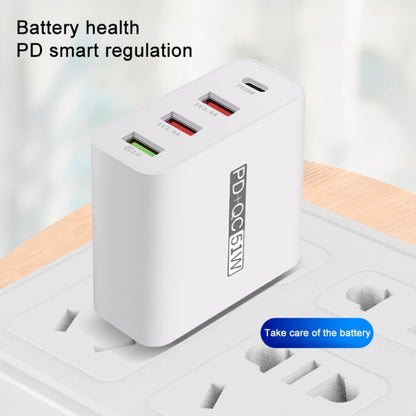 WLX-A6 4 Ports Quick Charging USB Travel Charger Power Adapter, US Plug - Apple Accessories by buy2fix | Online Shopping UK | buy2fix