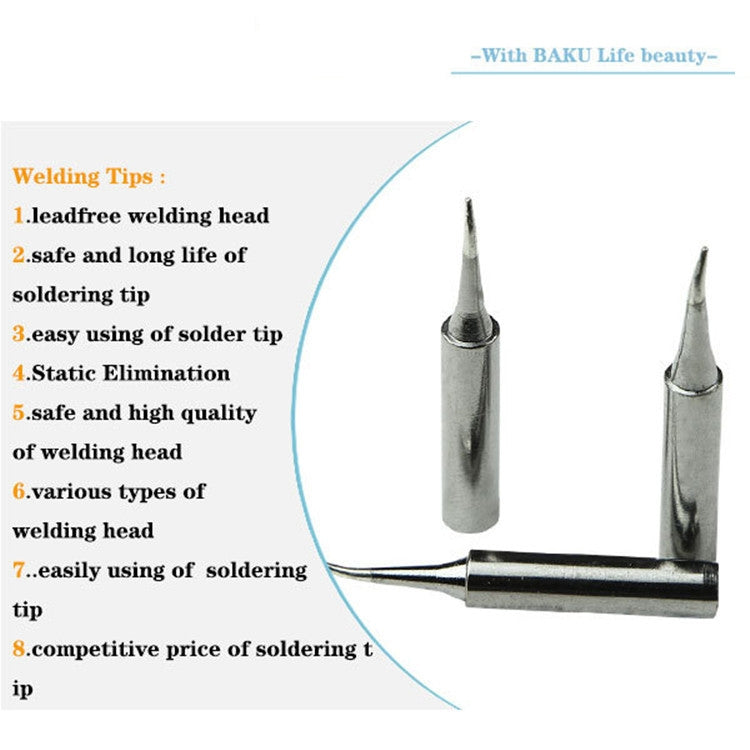 BAKU BK-9033 3 in 1 Lead-free Soldering Iron Tip for Solder Station - Soldering Iron Tip by BAKU | Online Shopping UK | buy2fix