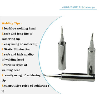 BAKU BK-9033 3 in 1 Lead-free Soldering Iron Tip for Solder Station - Soldering Iron Tip by BAKU | Online Shopping UK | buy2fix