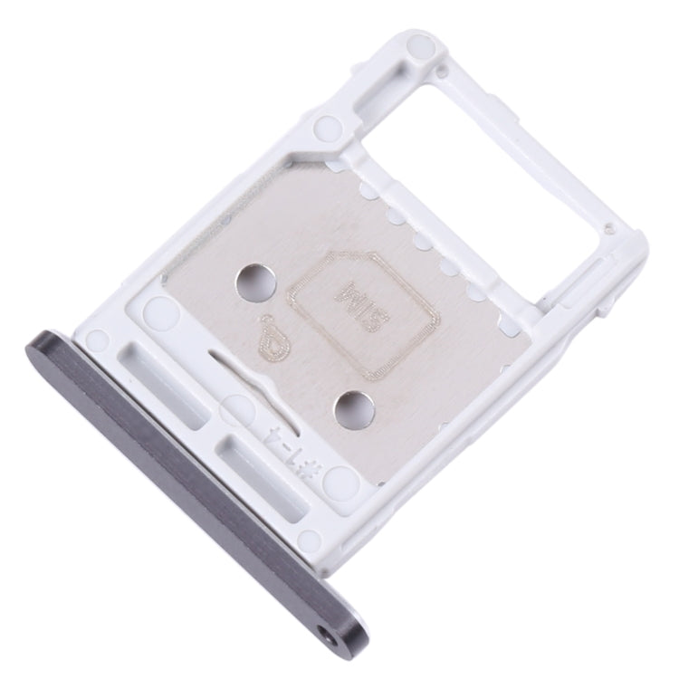 For Samsung Galaxy Tab S8+ SM-X800 Original SIM Card Tray + Micro SD Card Tray (Black) - Card Socket by buy2fix | Online Shopping UK | buy2fix