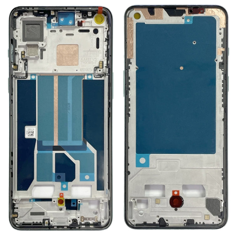 For OnePlus Nord 2 5G DN2101 DN2103 Middle Frame Bezel Plate (Green) - Repair & Spare Parts by buy2fix | Online Shopping UK | buy2fix