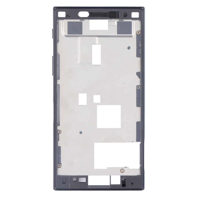 Middle Frame Bezel Plate for Sony Xperia X Compact (Black) - Repair & Spare Parts by buy2fix | Online Shopping UK | buy2fix