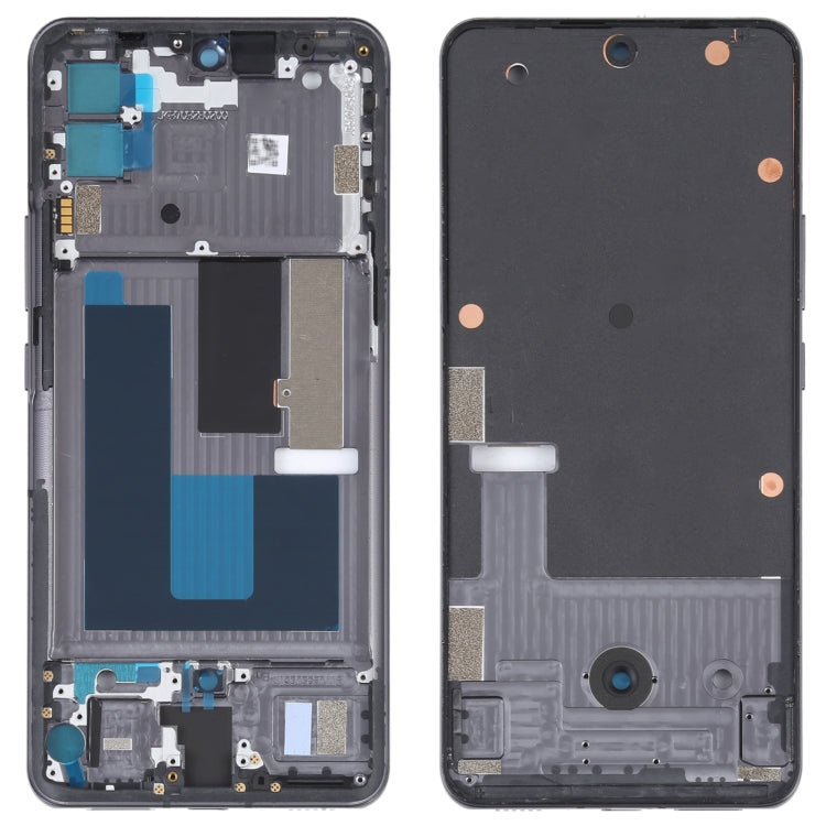 For ZTE Axon 30 Pro 5G A2022 Middle Frame Bezel Plate (Black) - Repair & Spare Parts by buy2fix | Online Shopping UK | buy2fix