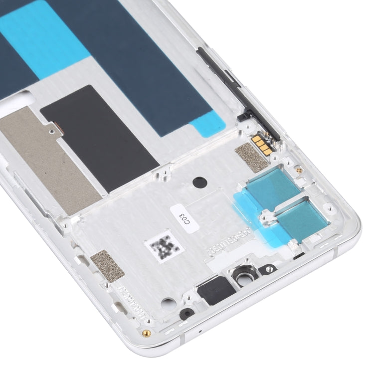 For ZTE Axon 30 Pro 5G A2022 Middle Frame Bezel Plate (Silver) - Repair & Spare Parts by buy2fix | Online Shopping UK | buy2fix