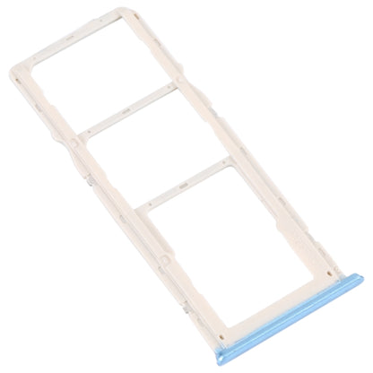 For OPPO A16K SIM Card Tray + SIM Card Tray + Micro SD Card Tray (Blue) - Card Socket by buy2fix | Online Shopping UK | buy2fix