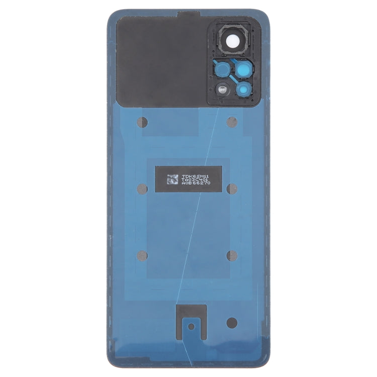 For Xiaomi Redmi Note 11 Pro+ 5G India Original Battery Back Cover with Camera Lens Cover(Black) - Repair & Spare Parts by buy2fix | Online Shopping UK | buy2fix