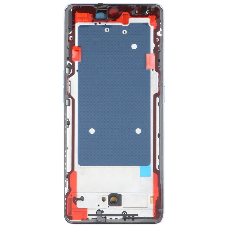 For OPPO A1 Pro Original Front Housing LCD Frame Bezel Plate (Blue) - Frame Bezel Plate by buy2fix | Online Shopping UK | buy2fix