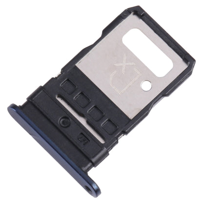 For Motorola Edge 2021 SIM Card Tray (Blue) - Card Socket by buy2fix | Online Shopping UK | buy2fix