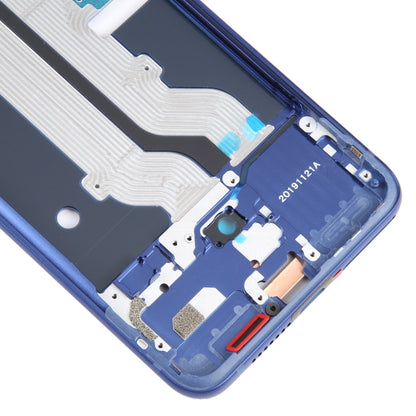 For ZTE Axon 10 Pro 5G Middle Frame Bezel Plate (Blue) - For ZTE by buy2fix | Online Shopping UK | buy2fix