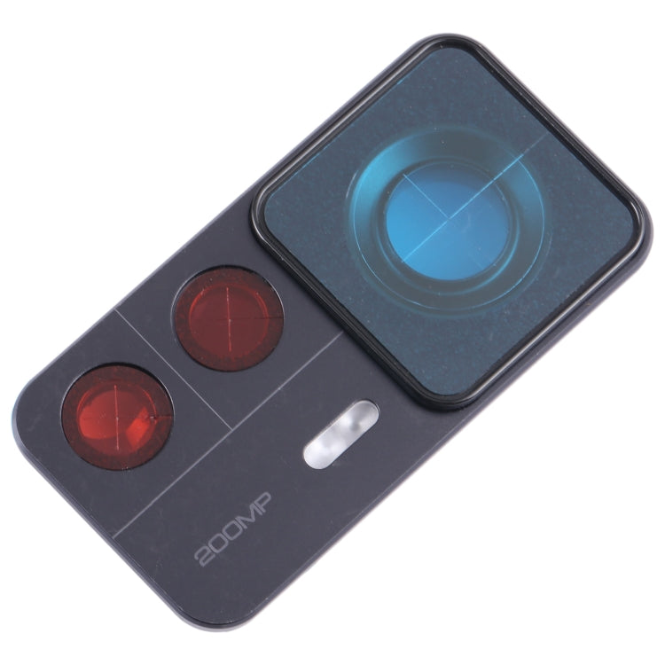Original Back Camera Lens Frame for Xiaomi 12T Pro (Black) - Camera by buy2fix | Online Shopping UK | buy2fix