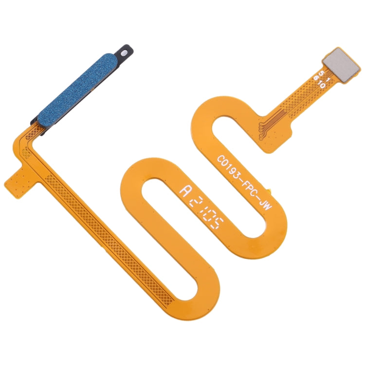 For Infinix Note 8 X692 Original Fingerprint Sensor Flex Cable (Blue) - Flex Cable by buy2fix | Online Shopping UK | buy2fix