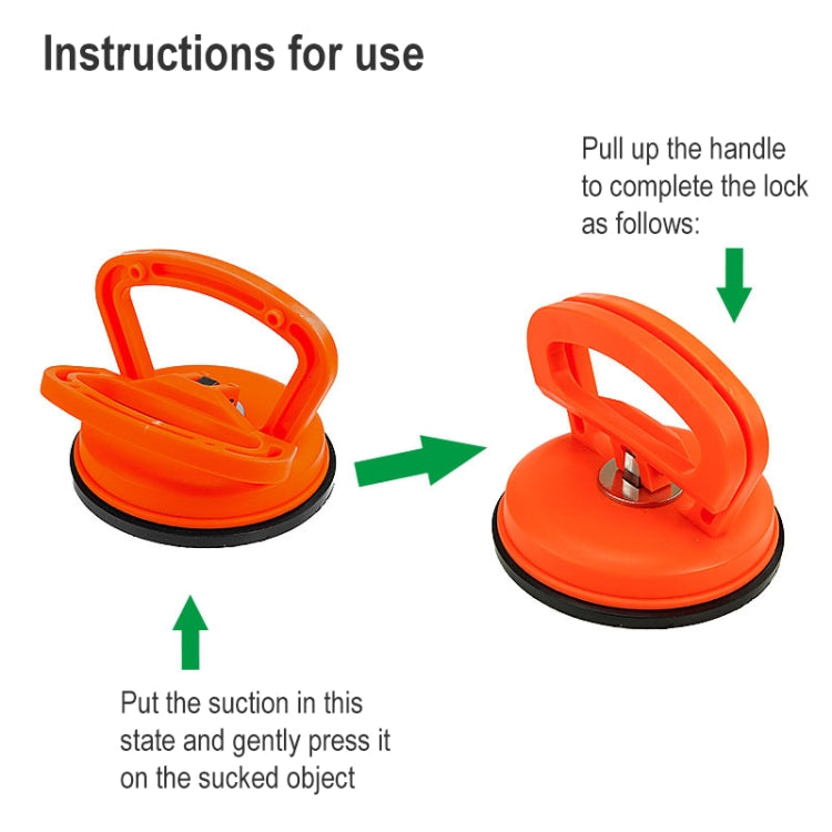 Large Car Dent Repair Puller Suction Cup Bodywork Panel Sucker (Orange) - In Car by buy2fix | Online Shopping UK | buy2fix