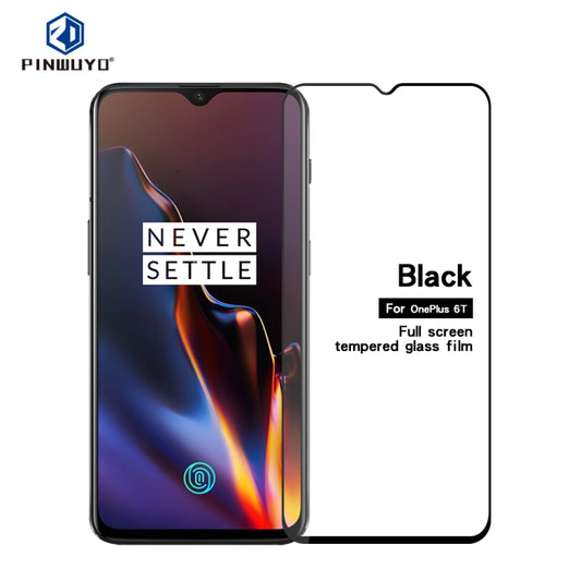 PINWUYO 9H 2.5D Full Screen Tempered Glass Film for OnePlus 6T - OnePlus Tempered Glass by PINWUYO | Online Shopping UK | buy2fix