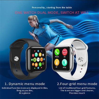 W98 Plus 1.54 inch Color Screen Smart Watch, IP67 Waterproof, Support Temperature Monitoring/Heart Rate Monitoring/Blood Pressure Monitoring/Blood Oxygen Monitoring/Sleep Monitoring(White) - Smart Wear by buy2fix | Online Shopping UK | buy2fix