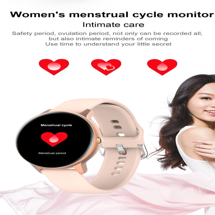 W68 1.4 inch Color Screen Smart Watch, IP68 Waterproof, Support Temperature Monitoring/Heart Rate Monitoring/Blood Pressure Monitoring/Sleep Monitoring/Predict Menstrual Cycle Intelligently(Pink) - Smart Wear by buy2fix | Online Shopping UK | buy2fix