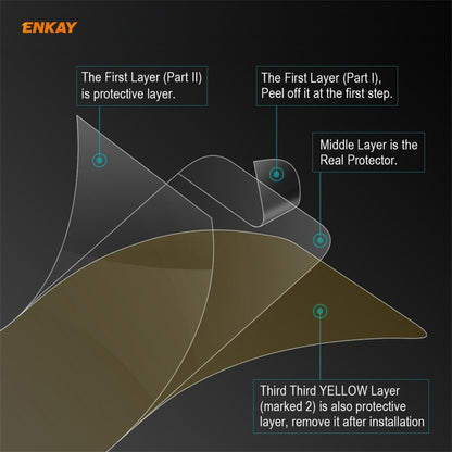 For Samsung Galaxy S21 5G 10 PCS ENKAY Hat-Prince 0.1mm 3D Full Screen Protector Explosion-proof Hydrogel Film - Mobile Accessories by ENKAY | Online Shopping UK | buy2fix