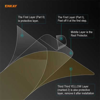 For Xiaomi Redmi Note 9T ENKAY Hat-Prince 0.1mm 3D Full Screen Protector Explosion-proof Hydrogel Film - Mobile Accessories by ENKAY | Online Shopping UK | buy2fix