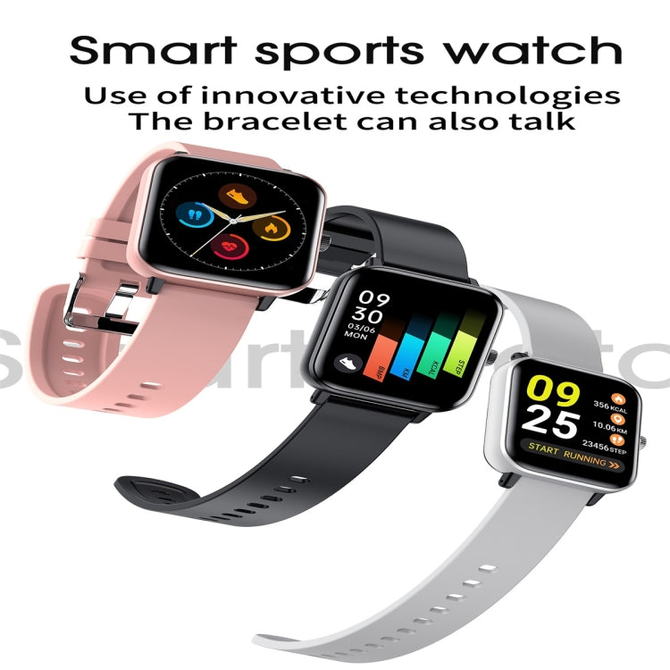 H10 1.54inch Color Screen Smart Watch IP67 Waterproof,Support Bluetooth Call/Heart Rate Monitoring/Blood Pressure Monitoring/Blood Oxygen Monitoring/Sleep Monitoring(Pink) - Smart Wear by buy2fix | Online Shopping UK | buy2fix