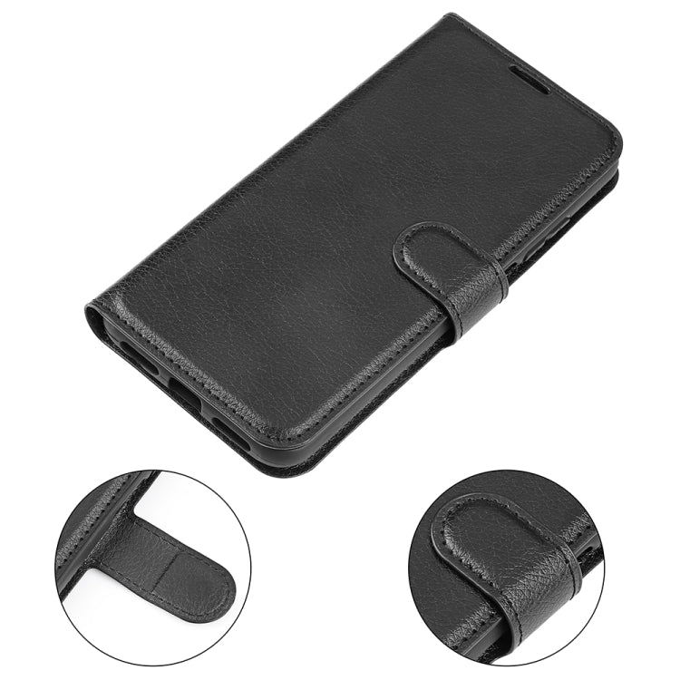 For Xiaomi Redmi Note 11 Litchi Texture Horizontal Flip Protective Case with Holder & Card Slots & Wallet(Black) - Xiaomi Accessories by buy2fix | Online Shopping UK | buy2fix