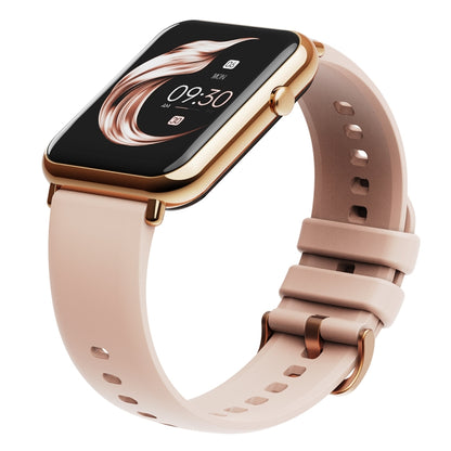 Q19 Pro IP67 Waterproof 1.69 inch Smartwatch(Gold+Pink) - Smart Wear by buy2fix | Online Shopping UK | buy2fix