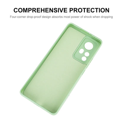 For Xiaomi 12 Pro / 12S Pro ENKAY Liquid Silicone Soft Shockproof Phone Case(Dark Green) - 12 Pro Cases by ENKAY | Online Shopping UK | buy2fix